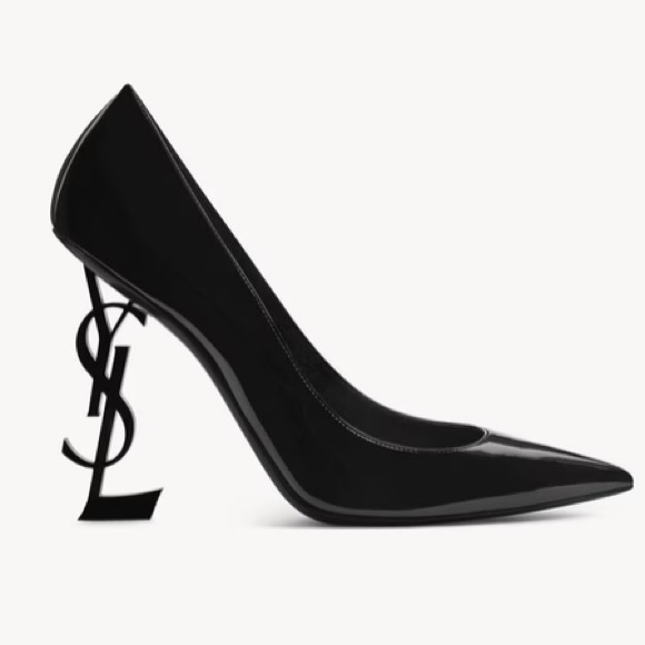 Ysl Saint Laurent opyum 110 patent leather heel 38+ - Picture 8 of 10